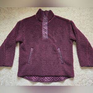 Athleta Rich Burgundy Sweater